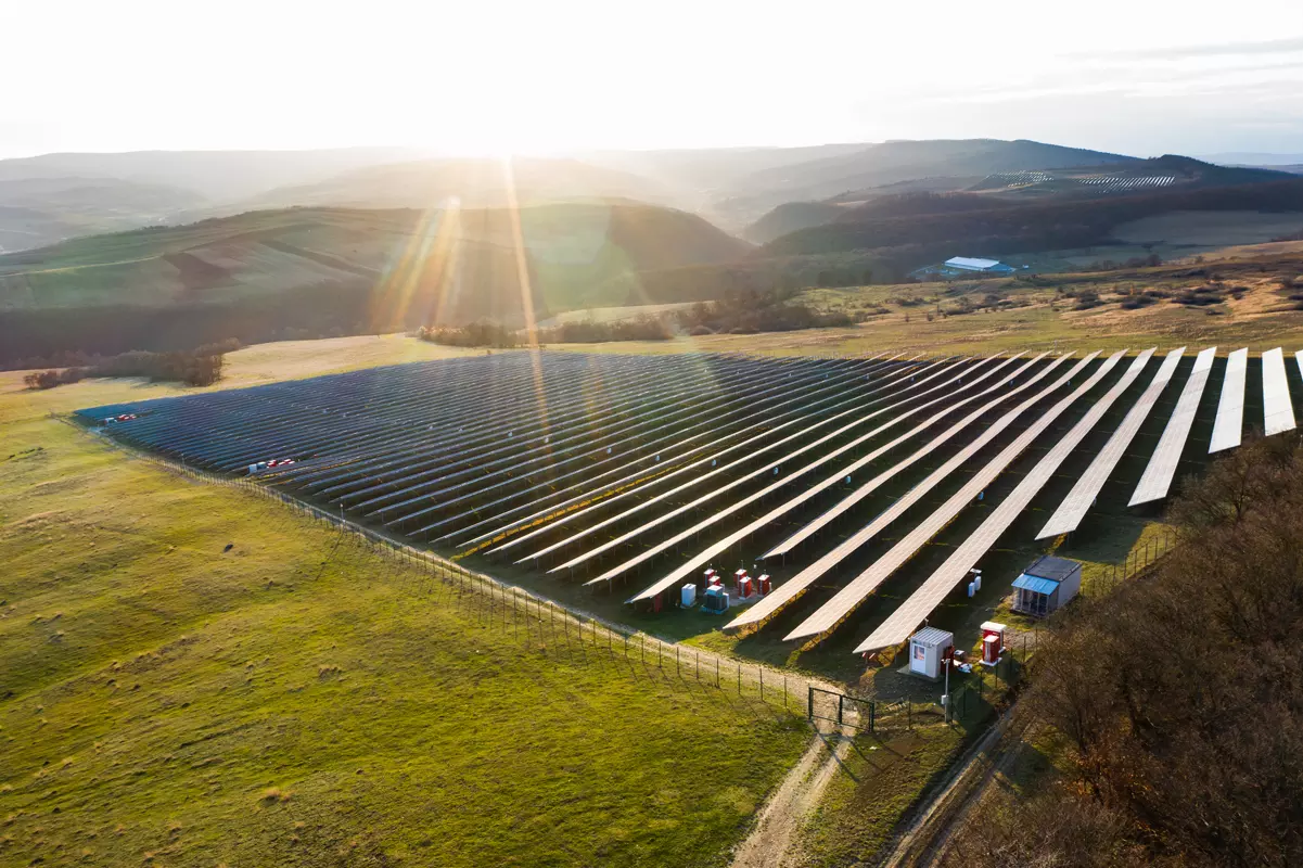 Solar Panel Farm